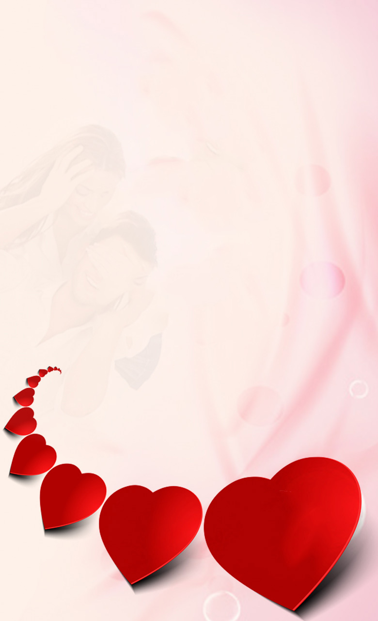 Bộ hình nền valentine cho điện thoại lãng mạn - Hình 1