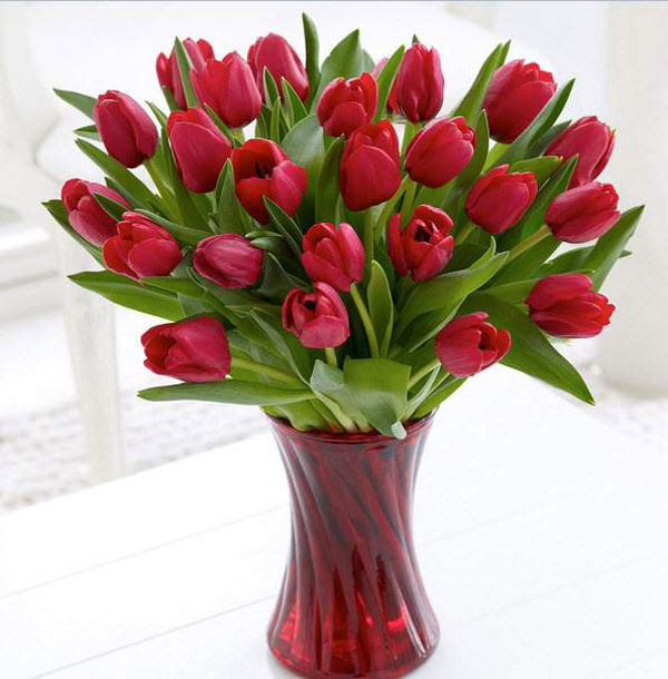 Bó hoa tulip chúc mừng sinh nhật đẹp và ấn tượng - Hình 16