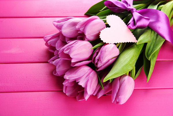 Bó hoa tulip chúc mừng sinh nhật đẹp và ấn tượng - Hình 8
