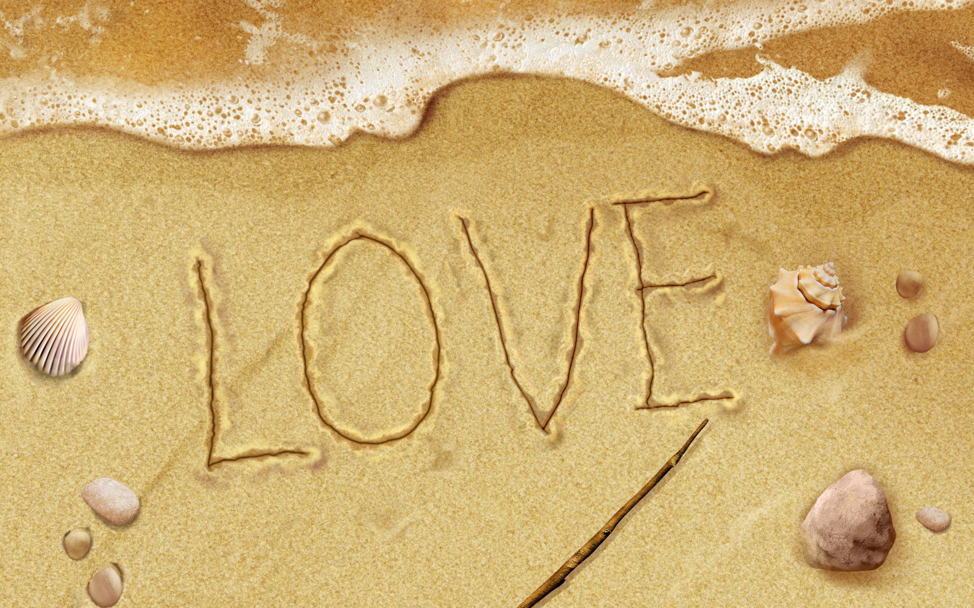 Bộ hình nền chữ LOVE ấn tượng cho tình yêu - Hình 20