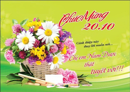 20 bức thiệp chúc mừng ngày phụ nữ Việt Nam 20/10 đẹp và ý nghĩa - Hình 16