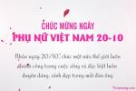 Tạo video chúc mừng ngày phụ nữ Việt Nam 20-10