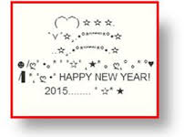 Mẫu sms xếp hình chúc mừng năm mới ất mùi 2015