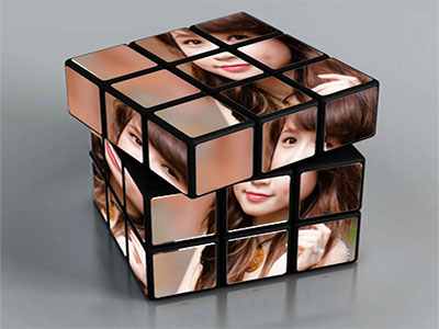 Cách in hình lên khối RuBik online, ghép ảnh vào khối Rubik