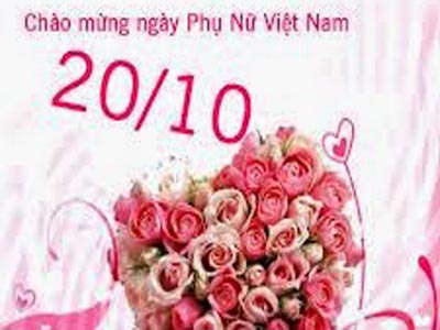 Mẫu thiệp chúc mừng ngày quốc tế phụ nữ Việt Nam 20/10 đẹp phần 2