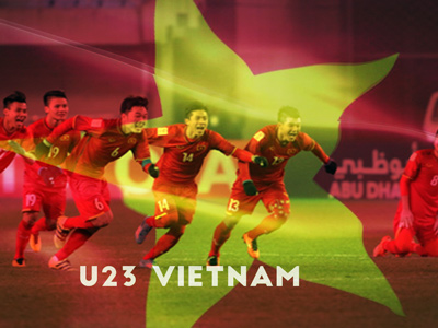 Bộ hình nền, banner cổ vũ U23 Việt Nam - Tinh thần chiến thắng