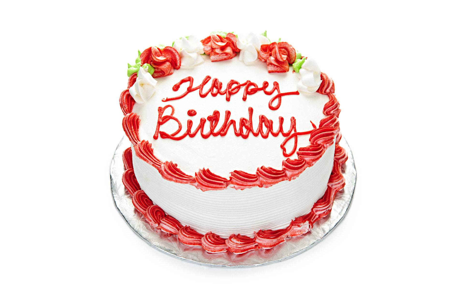 Bánh sinh nhật cho công ty MWG tạo hình nền màu trắng tinh khôi (Mẫu 53168)  - FRIENDSHIP CAKES & GIFT