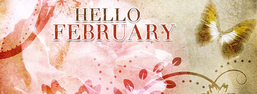 30 ảnh bìa chào tháng 2  Hello February lãng mạn đầy tâm trạng