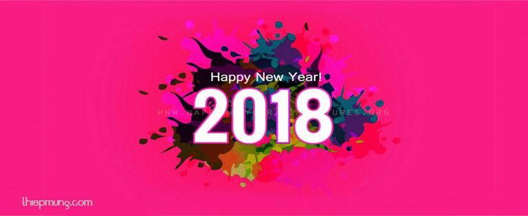 Chia sẻ bộ ảnh bìa facebook đón năm mới 2018 cực đẹp- Hình 3