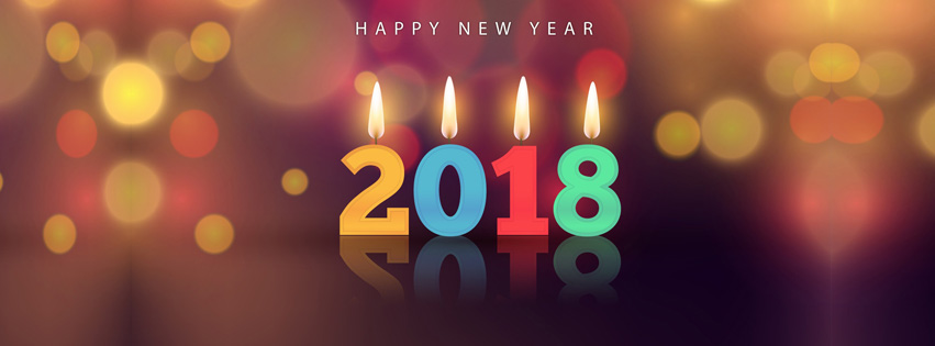Chia sẻ bộ ảnh bìa facebook đón năm mới 2018 cực đẹp- Hình 1