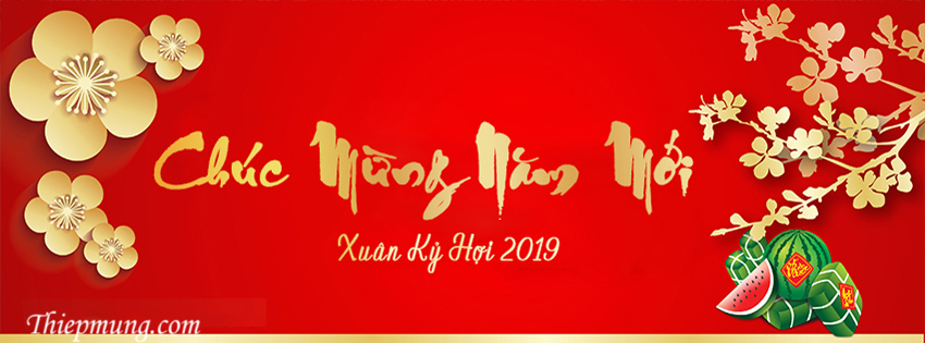 Ảnh bìa tết 2019 đẹp lung linh cho facebook - Hình 4