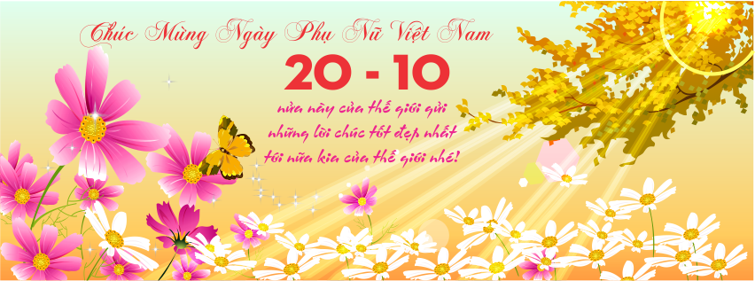 20 ảnh bìa facebook chúc mừng ngày phụ nữ Việt Nam 20/10 không nên bỏ qua - Hình 16