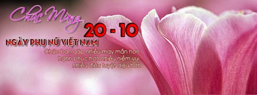 20 ảnh bìa facebook chúc mừng ngày phụ nữ Việt Nam 20/10 không nên bỏ qua - Hình 9