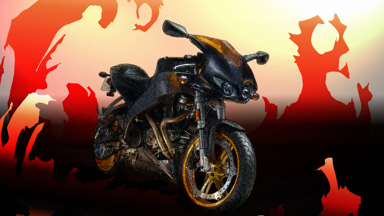 Bộ hình nền xe moto sành điệu - Hình 7