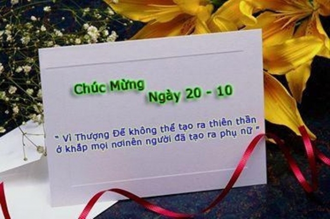 Bộ thiệp chúc mừng ngày phụ nữ Việt Nam độc đáo - Hình 9