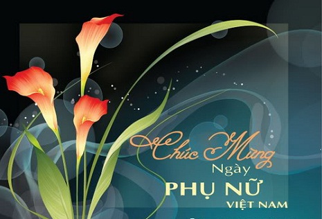 Bộ thiệp chúc mừng ngày phụ nữ Việt Nam độc đáo - Hình 2