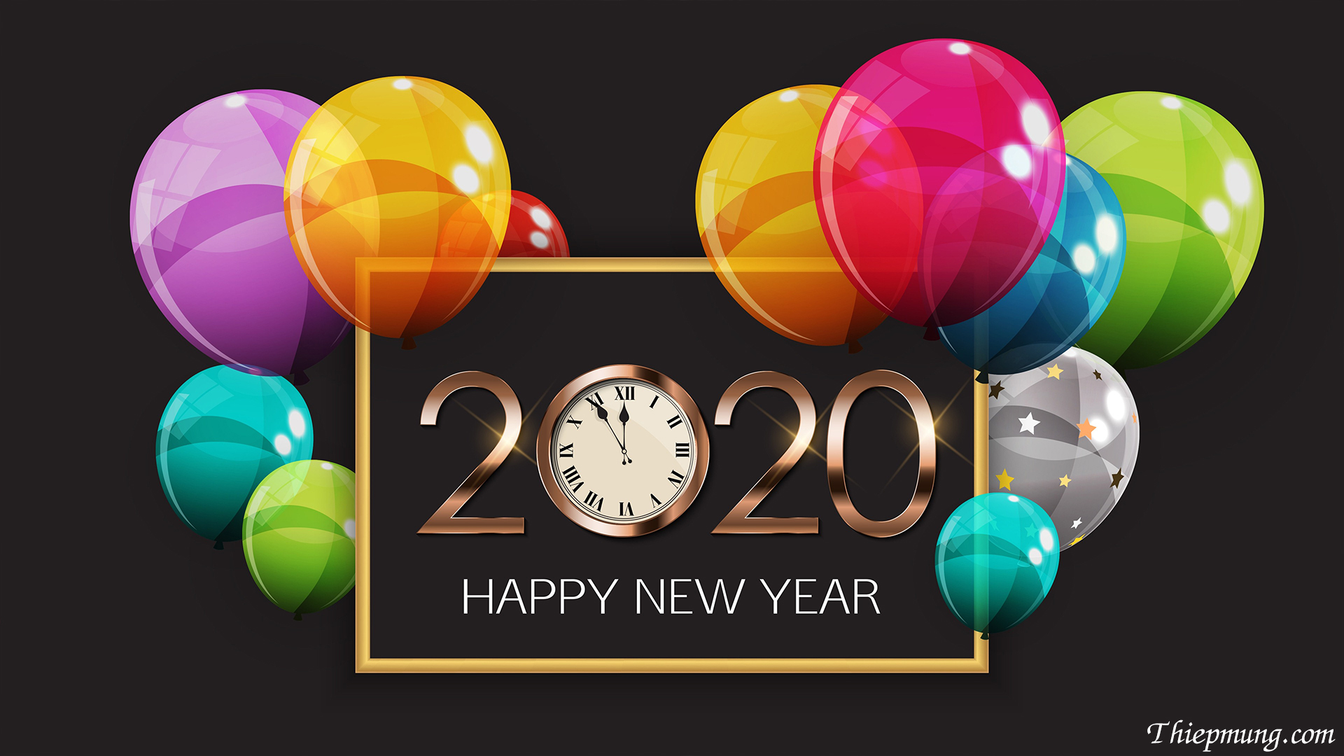 Tuyển chọn 20 hình nền chúc mừng năm mới 2020 - Hình 13