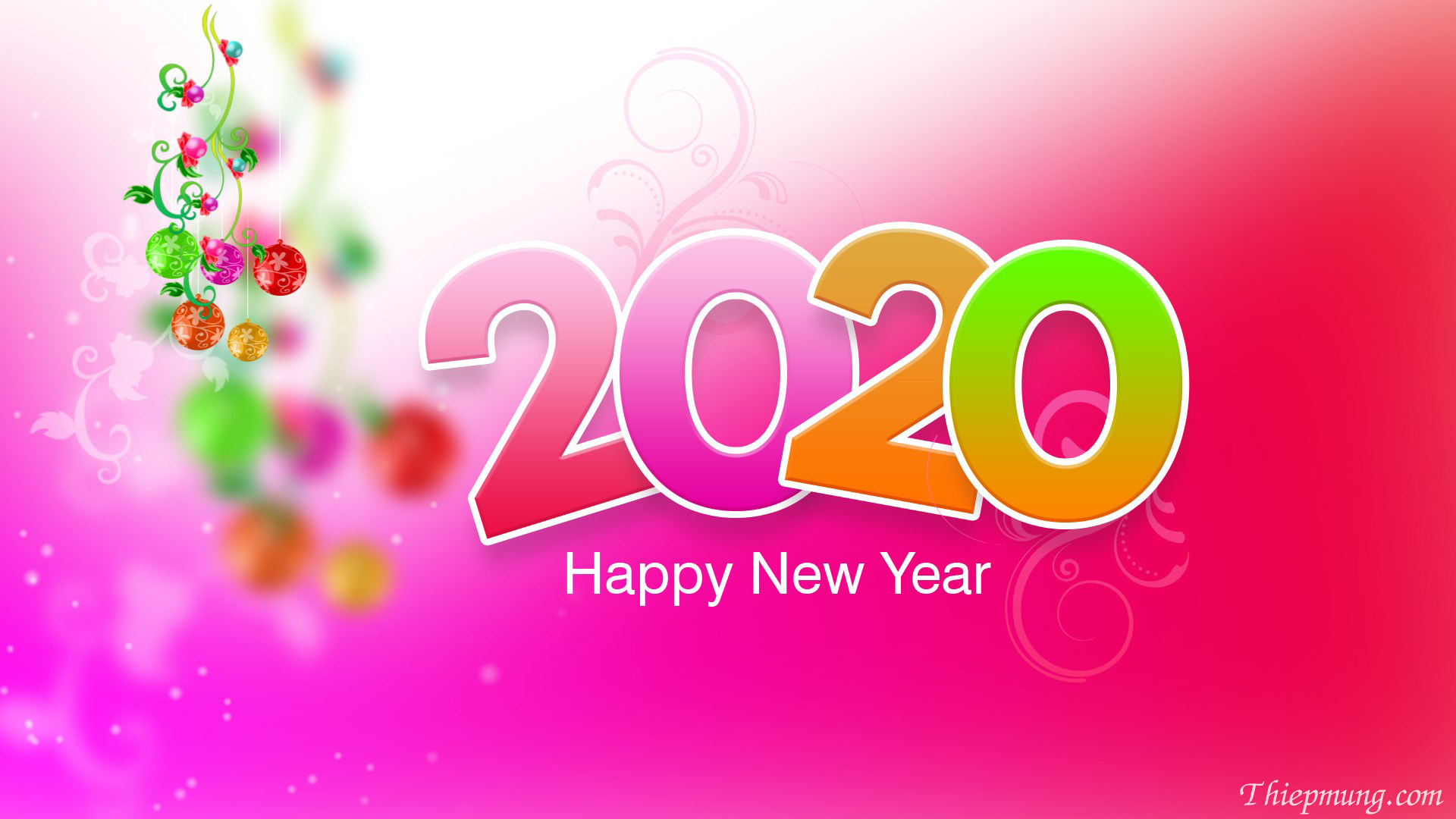 Tuyển chọn 20 hình nền chúc mừng năm mới 2020 - Hình 6