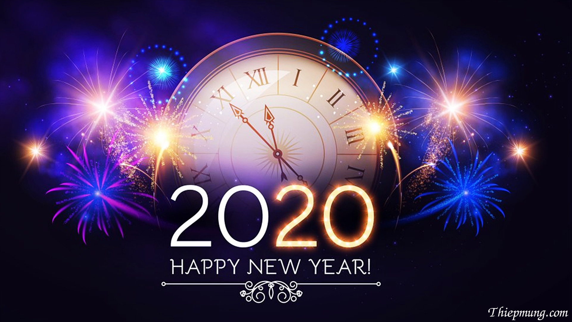 Tuyển chọn 20 hình nền chúc mừng năm mới 2020 - Hình 8
