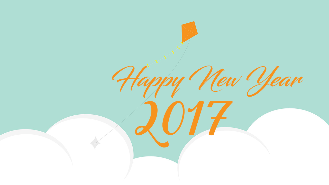 Hình nền happy new year 2017 đẹp - Hình 1