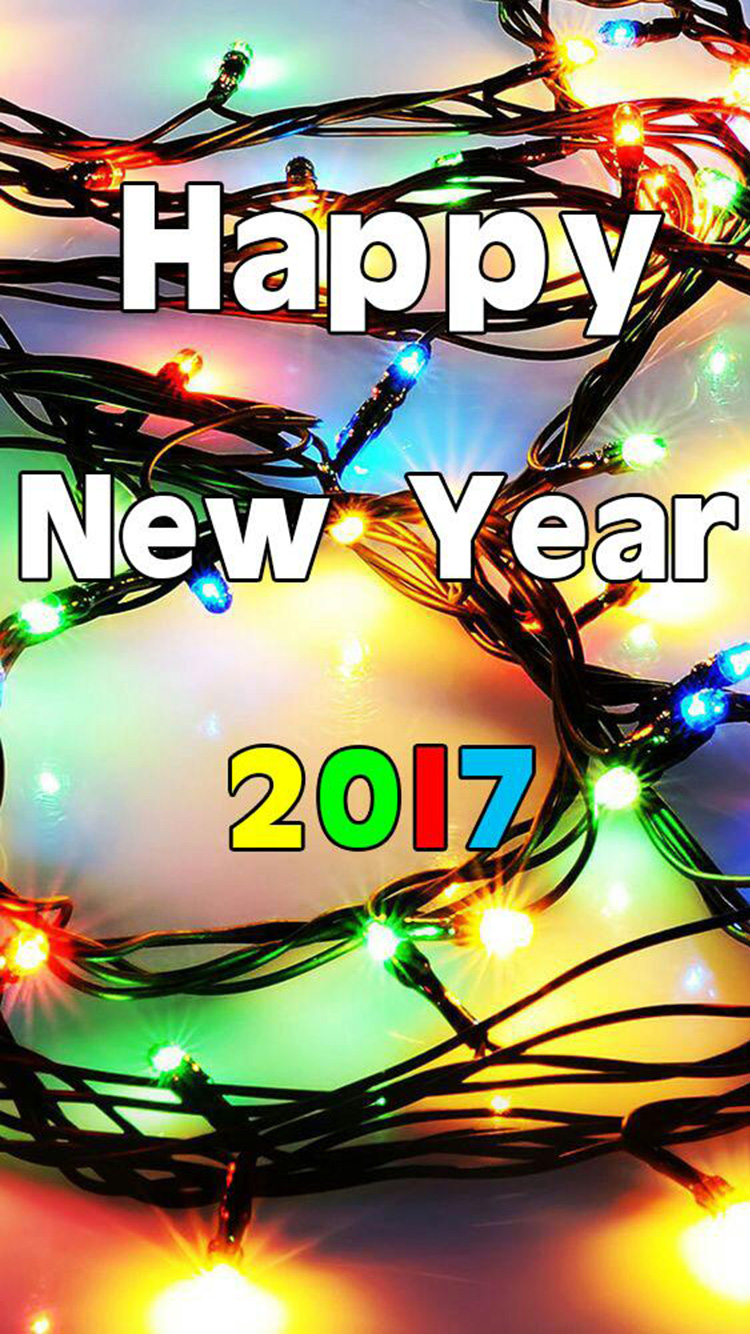 Hình nền happy new year  2017 cho iphone đẹp - Hình 10