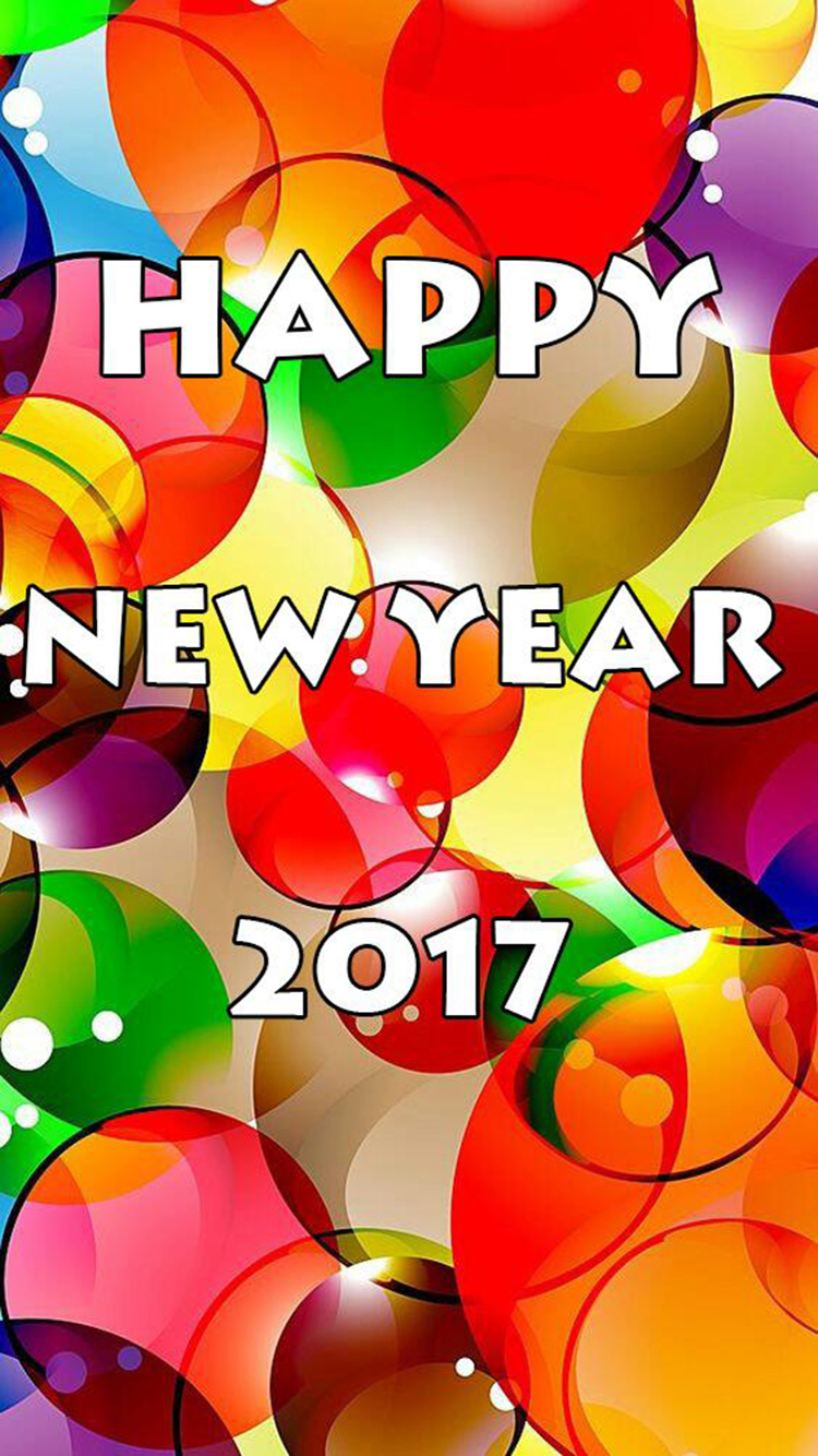 Hình nền happy new year  2017 cho iphone đẹp - Hình 12