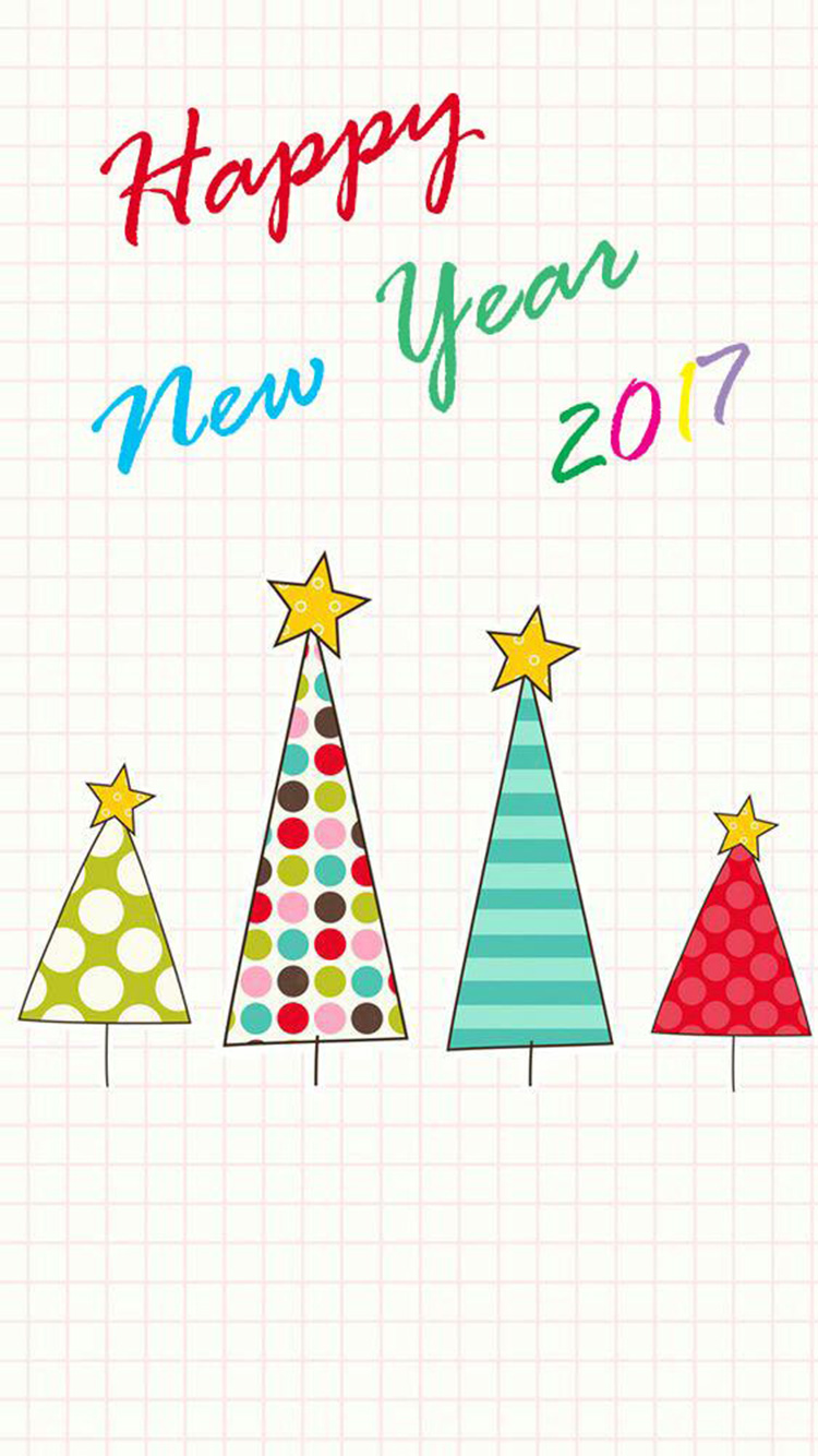 Hình nền happy new year  2017 cho iphone đẹp - Hình 13