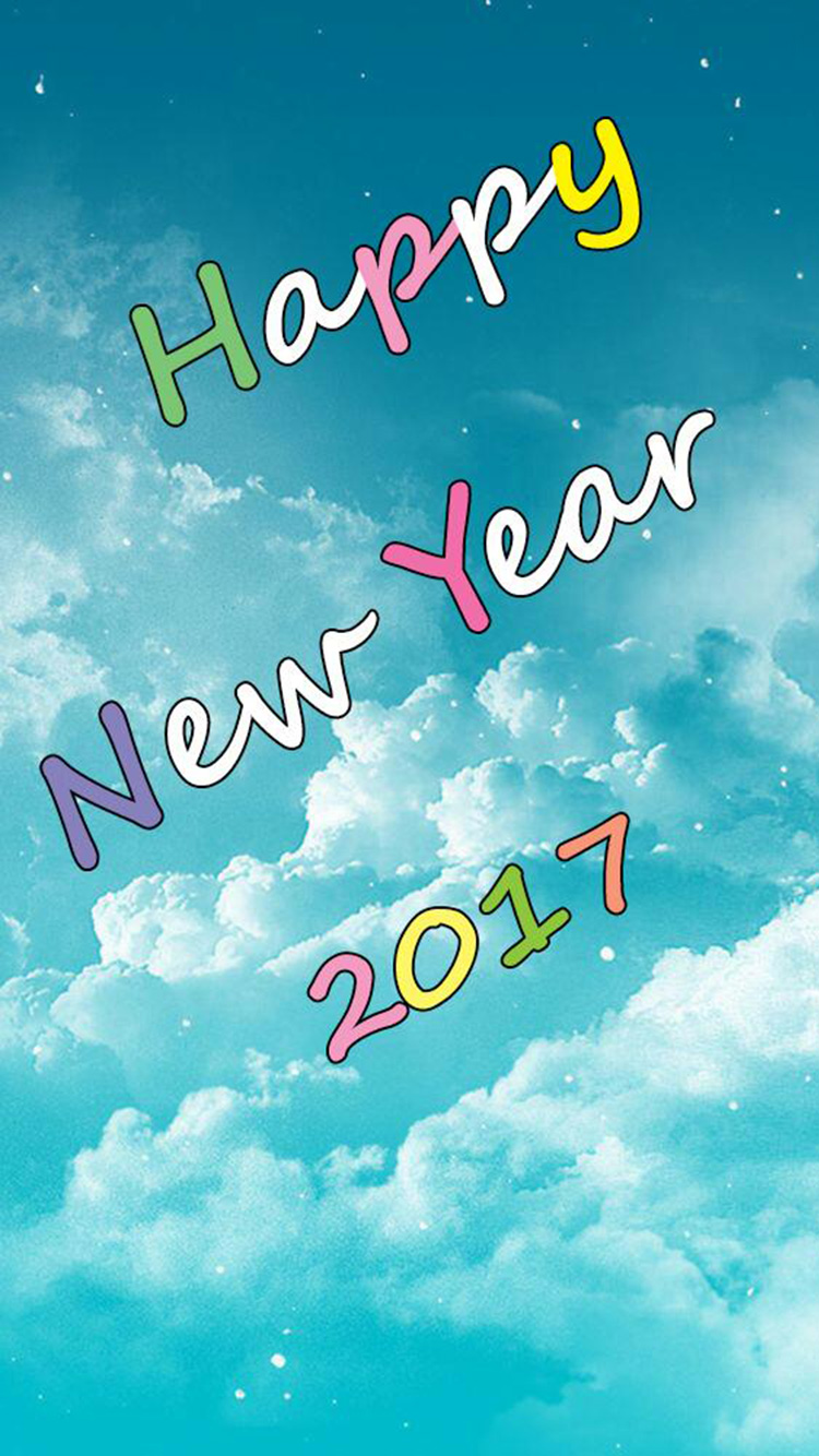 Hình nền happy new year  2017 cho iphone đẹp - Hình 6