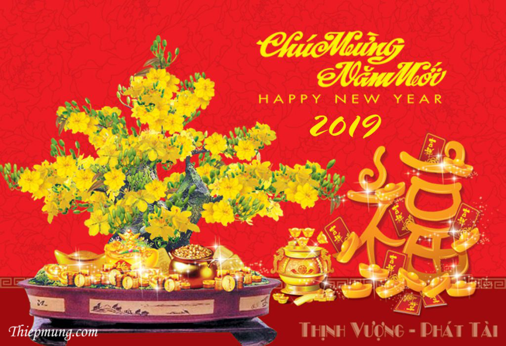10 Hình nền Tết 2019 đẹp nhất tải miễn phí- Hình 1