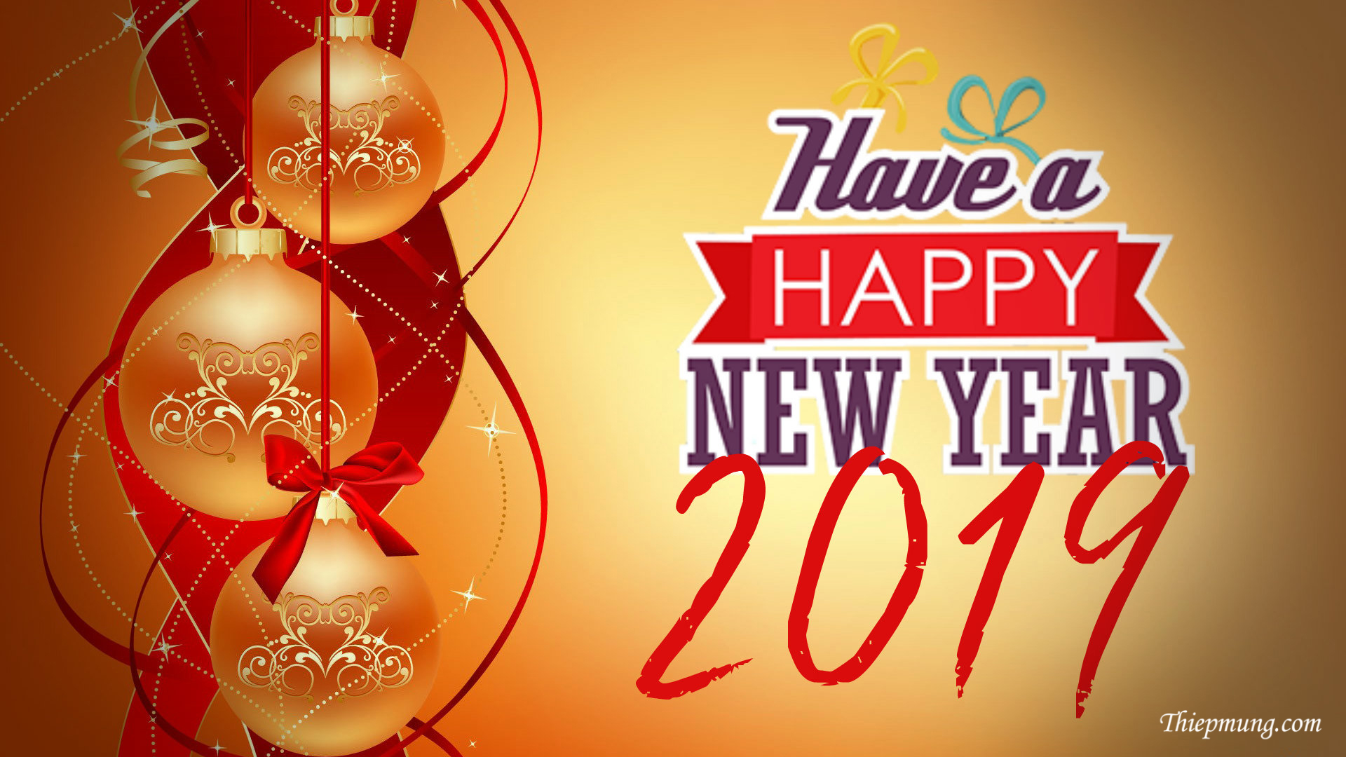 Tuyển chọn 20 hình nền chúc mừng năm mới 2019- Hình 13