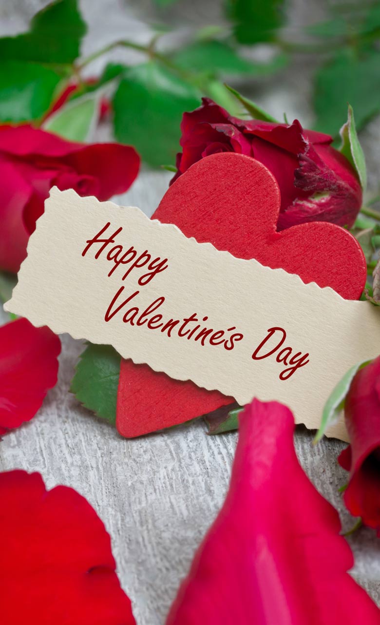 Bộ hình nền valentine cho điện thoại lãng mạn - Hình 2