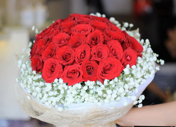 Bó hoa hồng đỏ tặng sinh nhật người yêu đẹp và ý nghĩa - Ảnh 6