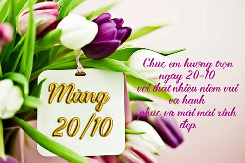 20 bức thiệp chúc mừng ngày phụ nữ Việt Nam 20/10 đẹp và ý nghĩa - Hình 10