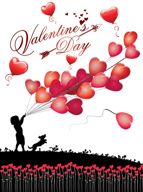 Những bức thiệp tình yêu ngày valentine đẹp và ý nghĩa - Hình 10