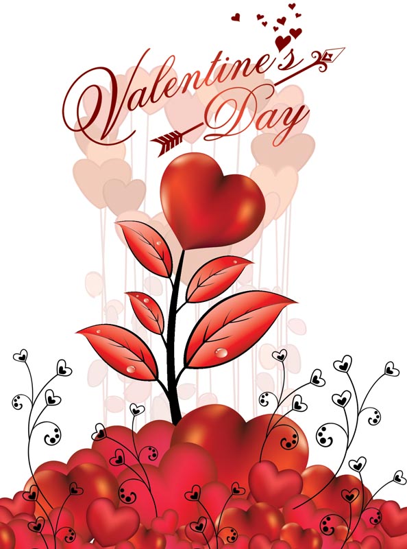Những bức thiệp tình yêu ngày valentine đẹp và ý nghĩa - Hình 16