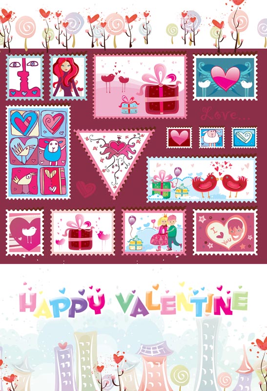 Những bức thiệp tình yêu ngày valentine đẹp và ý nghĩa - Hình 11