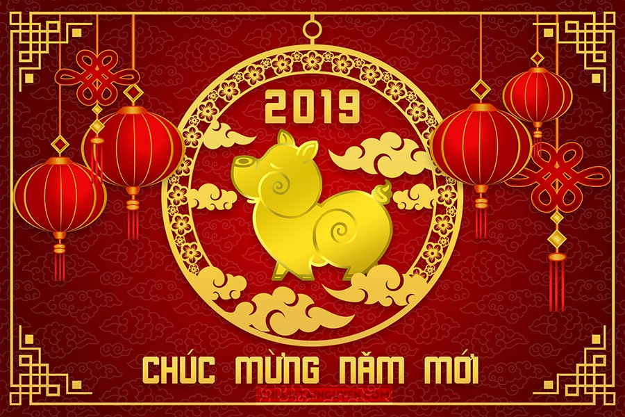 Những hình ảnh thiệp chúc mừng năm mới 2020 Canh Tý đẹp - Hình 3
