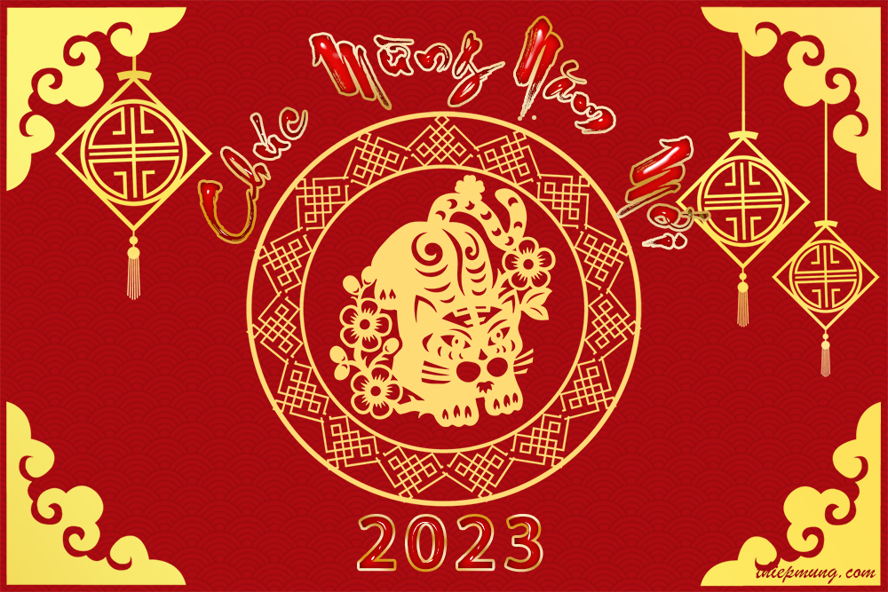 Những hình ảnh thiệp chúc mừng năm mới 2023 Quý Mão đẹp - Hình 6