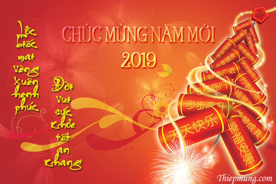 Bộ thiệp Tết Kỷ Hợi 2019 đẹp và ấn tượng nhất- Hình 8