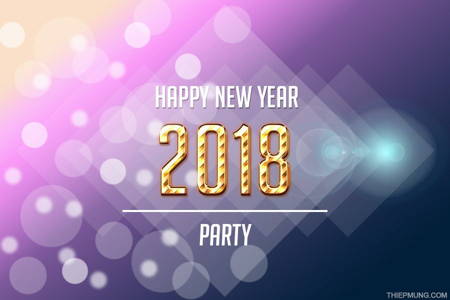 Chia sẻ bộ thiệp mừng năm mới 2018 đẹp nhất- Hình 10