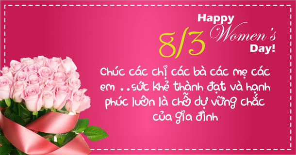 Hãy biến ngày 8/3 trở nên thêm đặc biệt bằng cách tự tạo thiệp chúc mừng riêng cho những người phụ nữ quan trọng trong cuộc đời bạn. Chọn những hình ảnh và lời chúc yêu thương và thiết kế thiệp theo cách của riêng bạn.