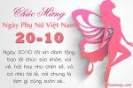 Viết thiệp đẹp mừng ngày Phụ nữ Việt Nam 20-10