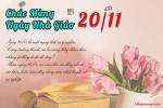 Mẫu thiệp ý nghĩa chúc mừng ngày Nhà giáo Việt Nam 20/11 mới nhất