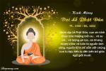 Thiệp mừng Phật Đản - Kính mừng Đại lễ Phật Đản lung linh ý nghĩa