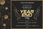 Thiệp mời tất niên Year End Party 2022 trực tuyến miễn phí
