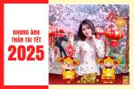 Avatar, khung ảnh thần tài chúc Tết 2025