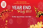 Year End Party Backdrop tất niên 2024 mới nhất 2025