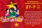 Tạo thiệp chúc mừng 78 năm ngày Thương binh - Liệt sĩ