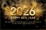 Tạo thiệp pháo hoa chúc mừng năm mới 2026