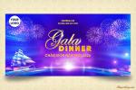 Tạo backdrop Gala Dinner chuyên nghiệp sang trọng và hiện đại